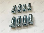 Ikea Euro Countersunk Screws, Part # 100372 (8 Pack) - New Usa Shipped. Fixed Price $8.99.