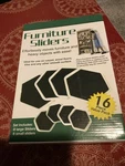 16 Piece Furniture Sliders Heavy Objects Moving Aid 8 Large & Small (2M-44). Fixed Price $10.00.