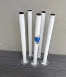 Set Of Legs Ikea White Olov 22724 Adjustable 102.643.02. Fixed Price $69.00.