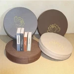 40X6CM Meditation Cushion Round Linen Floor Pillow Lotus Design Tatami Mat Remov. Fixed Price $16.78.
