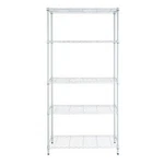 Honey Can Do 5-TIER Storage Shelves Holds 200 Lbs SHF-01573 White. Fixed Price $95.22.