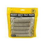 8727 Heavy Duty Self Adhesive Furniture Felt Pads 1-INCH Round Oatmeal 160-PI.... Fixed Price $24.86.