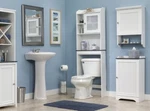 Sauder Caraway Bathroom Storage Cabinet Wall Mounted Hanging With Shelf Floating. Fixed Price $65.00.