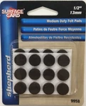 Shepherd 9958 1/2-INCH Self-adhesive Felt Furniture Pads, 24-PACK, Brown. Fixed Price $9.93.