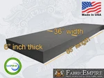 6X36X86 Firm Rubber Foam Sheet Premium Seats Cushion Upholstery Usa Made - NF33. Fixed Price $109.50.