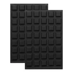 Uxcell 80PCS Cabinet Door Bumper Rubber Pad 1/2" Diameter Sound Black. Fixed Price $14.99.