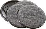 Softtouch 4291195N Furniture Caster Cups Round With Carpeted Bottom For Hard. Fixed Price $9.09.
