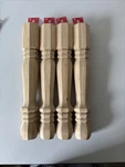 Wood Table Legs Set Of New With Tags. Long. Waddell # 2414. Fixed Price $24.99.