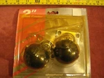 (2498.) Shepherd Hooded Casters 2" Plate Type 1-PAIR S9355. Fixed Price $20.92.