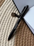 Authentic Chanel Black Pen Silver Hardware Vip Gift Stationary New Condition. Fixed Price $171.67.