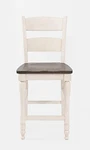 Jofran Madison County Counter Height Stool Set, Seat 24'', Vinta White. Fixed Price $244.42.