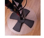Cleartex Hard Chair Mat Floortex Size: Round 24IN. Fixed Price $37.80.