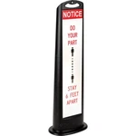 Cortina Trailblazer 03-768BLK-MSD Vertical Panel Black 45" Xl "do Your Part. Fixed Price $39.99.