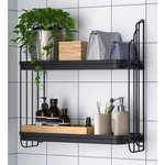 Ikea Apotekare Wall Shelf Metal Floating Storage Rack Mounted Display Unit. Fixed Price $40.00.
