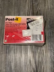 New 3M Post-it Fax Cover Notes 7671 12 Pads 50 Sheets/pad 4" 15/16". Fixed Price $18.00.