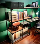 Ikea Fjallbo Shelf Unit, Black 3/8X53 1/2 " 703.392.91 - New. Fixed Price $258.99.
