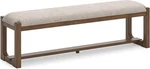 Signature Design By Ashley Cabalynn Farmhouse Upholstered Dining Bench, Foam Cus. Fixed Price $301.99.