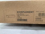 Ikea Komplement Drawer Black-brown For Pax Wardrobe 29 1/2 7/8 202.463.22. Fixed Price $130.00.