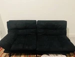 Best Choice Products SKY2878 Futon Sofa Bed - Black. Fixed Price $75.00.