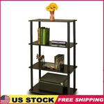 4 Tier Open Bookcase Storage Unit Adjustable Shelves Modern Home Display Stand. Fixed Price $48.27.