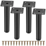4 Pcs 7 Inch Metal Furniture Legs Adjustable Support Feet For Kitchen Sofa. Fixed Price $20.38.