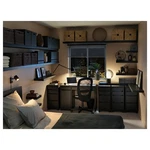 Ikea Micke Writing Desk/ Table Black-brown (105X50X75 Cm). Fixed Price $107.81.