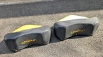 Lot Of (2) Team Legend Boats Bass Fishing Pedestal Butt Seats. Fixed Price $124.95.