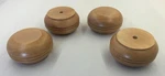 Maple Bun Wood Sofa Couch Chair Ottoman Furniture Leg Feet, 2" Tall, 4. Fixed Price $27.95.
