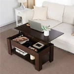 Modern Lift Top Coffee Table W/hidden Storage & Shelf For Living Room Reception. Fixed Price $69.99.