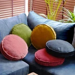 Velvet Round Chair Pad For Dining Soft Seat Cushion. Fixed Price $28.80.
