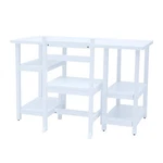 Fantasy Fields Kids Wooden Desk With Shelves Play Table Chair Set White. Fixed Price $175.99.