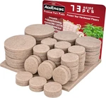 73 Pcs Felt Furniture Pads Floor Protectors For Chairs Self-adhesive White. Fixed Price $8.84.
