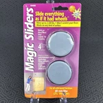 Magic Sliders 2-3/8 In. Round Adhesive Furniture Glide (4-PACK) 04060 60MM. Fixed Price $7.87.