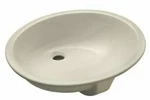 Nib: Nice Kohler R2210-96 Bathroom Biscuit Undermount Oval Vanity Sink (17"X14"). Fixed Price $129.95.