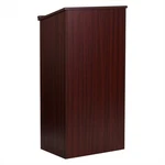 Flash Furniture Stand-up Lectern In Mahogany. Fixed Price $231.99.