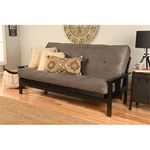 Pemberly Row Cotton And Foam Full-size Futon Mattress In Suede Gray-frame Not.... Fixed Price $304.41.
