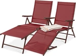 Choice Products Outdoor Patio Chaise Loun Chair Adjustable. Fixed Price $134.99.