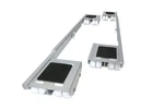 2 Pack Shepherd Hardware 9603 Adjustable Aluminum Appliance Rollers, Silver,. Fixed Price $17.95.