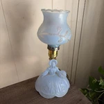 Vintage Smith Powder Blue Southern Belle Boudoir Accent Table Vanity Lamp. Fixed Price $35.00.