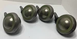 Shepherd Satellite Chrome Roller Ball Casters Wheels Set Of 4 Stem 2" Carpet. Fixed Price $19.99.