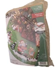 Sale- North Pole This Way Tree Skirt -felt Applique Christmas Kit- Bucilla 89744. Fixed Price $66.99.