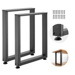 Vevor Steel Table Legs 29.5 X 23.6 In Square 2204 Lbs Heavy Duty Set Of Black. Fixed Price $62.99.