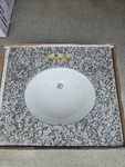 Tuscany Granite Night Dive Collection 25 X 22 Inch Vanity Top W/undermount Sink. Fixed Price $199.99.