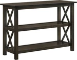 Farmhouse 2-SHELF Console Table Merlot Eco-friendly Engineered Wood. Fixed Price $273.99.
