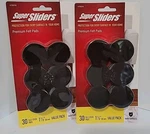 Packs Waxman 30PK 1-1/2 38MM Felt Pads Brown Self Stick Hard Surface 60 New. Fixed Price $12.95.