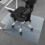 Chair Mat For Carpet Floor Low Pile Office And Home Use Transparent 36" X 48". Fixed Price $26.98.