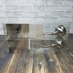 Lot Of 2 - Brand New Ikea Format Cabinet Light Nickel Plated 501.495.98. Fixed Price $42.49.