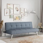 Sofa Bed Chelsea Modern Light Gray Fabric Multi-functional For Living Room. Fixed Price $320.69.