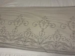 Rare The Industrial Shop Gray Toile Queen Duvet Cover French Country Style Htf. Fixed Price $99.94.