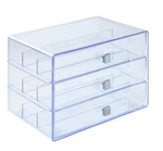 Brand New Simply Tidy 3 Drawer Craft Organizer W/ Dividers Acrylic Storage. Fixed Price $20.00.